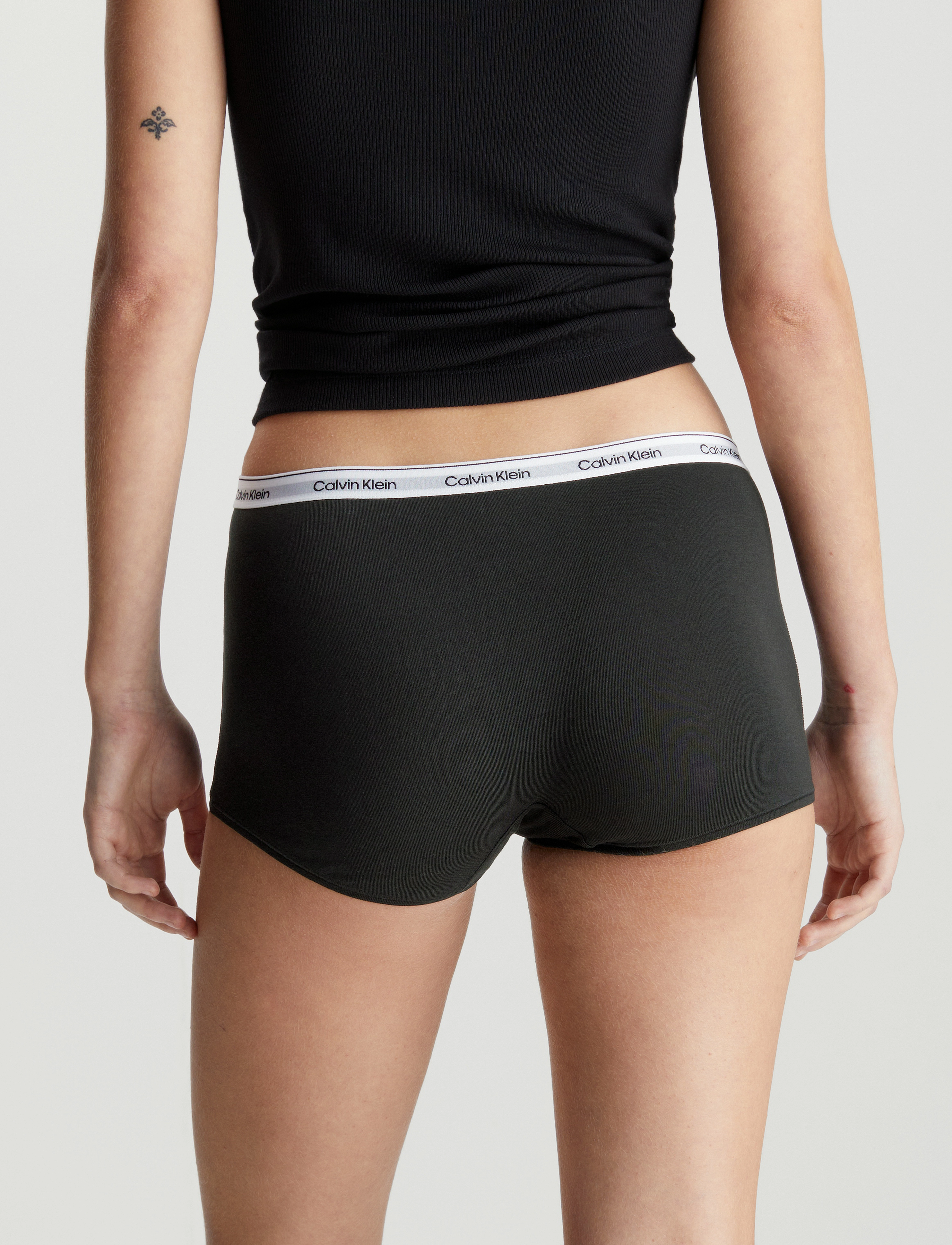 Calvin Klein - BOYSHORT - hipsterit & hotpantsit - black - 3