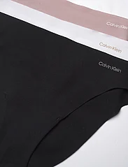Calvin Klein - 3 PACK BIKINI (MID-RISE) - naadloze slips - black/white/subdued - 2