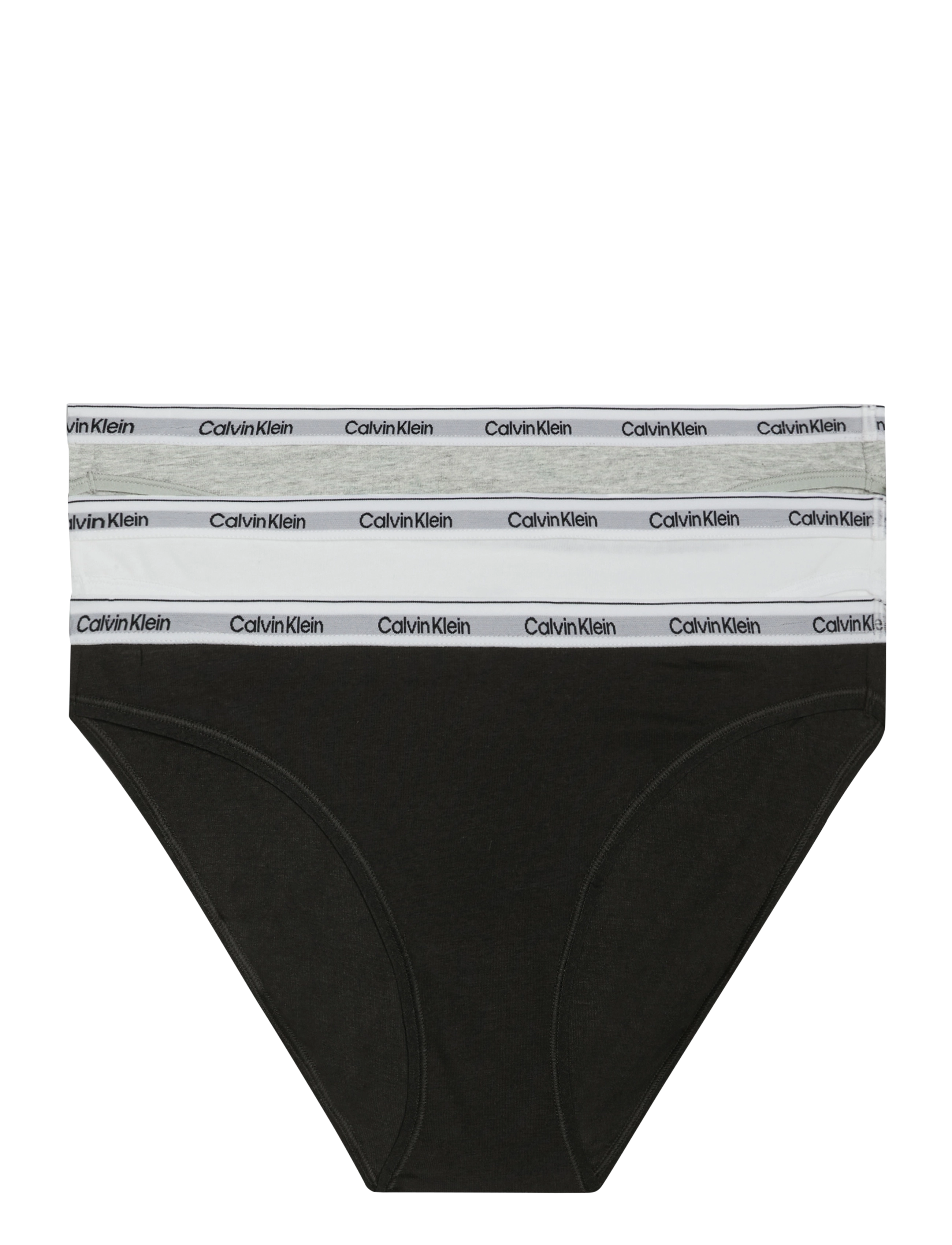 CALVIN KLEIN Bikini 3Pk Patterned - XL - Damen