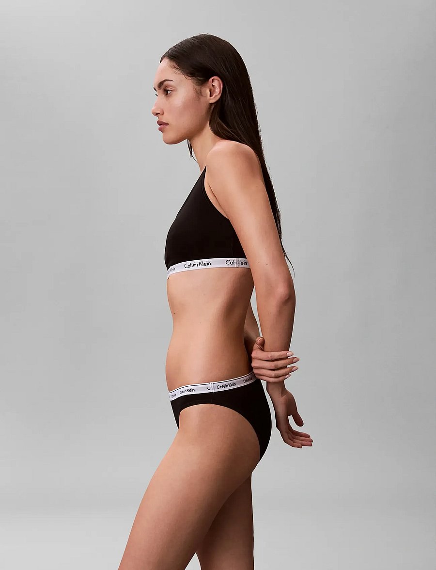 Calvin Klein - BIKINI 3PK - brazilian trusser - 1 black white grey heather - 5