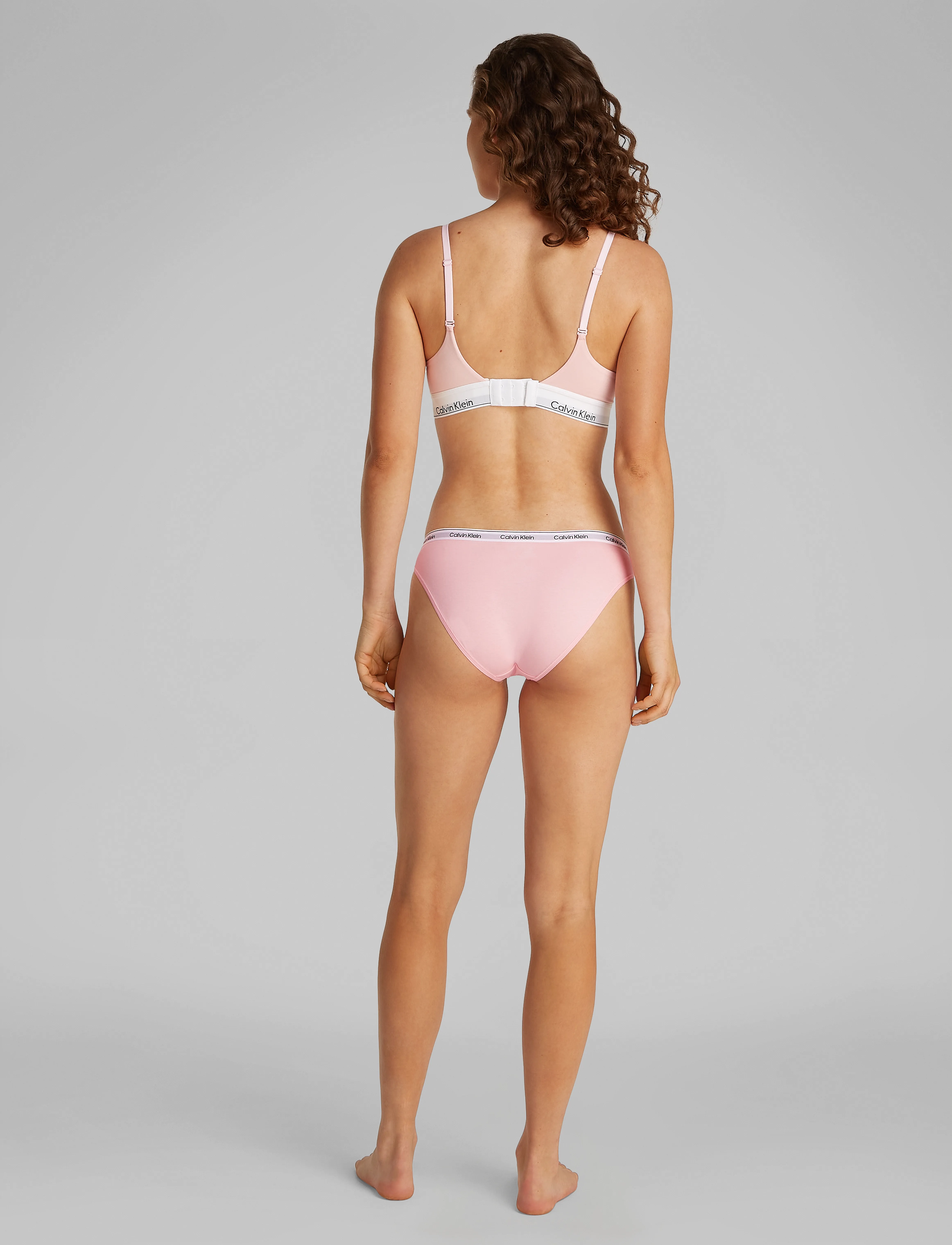 Calvin Klein - BIKINI 3PK - brazilian trusser - highline green/buff pink/gry htr - 1