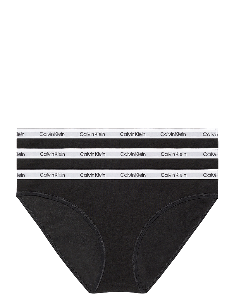Calvin Klein - BIKINI 3PK - brazilian trosor - black black black - 1