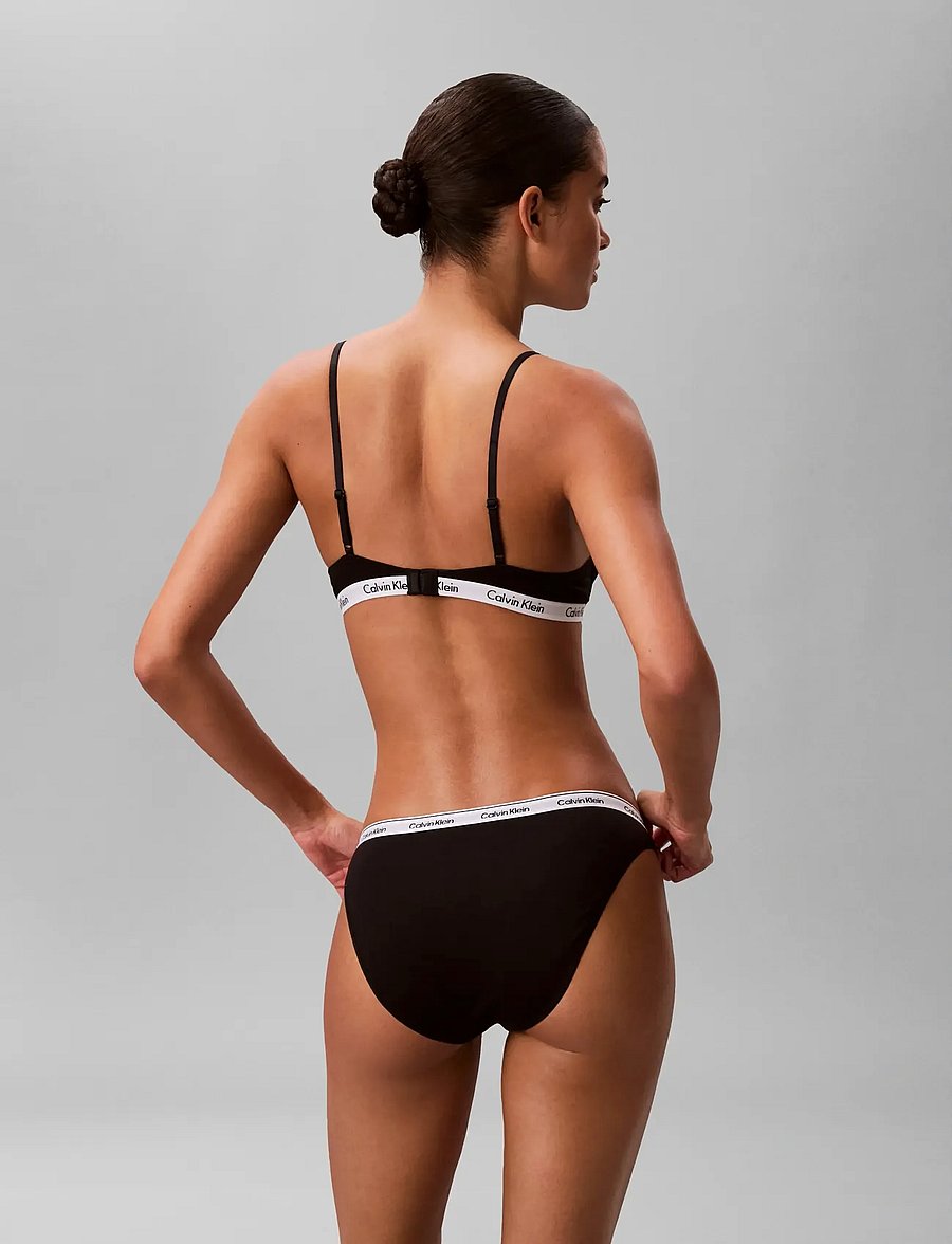 Calvin Klein - BIKINI 3PK - brasiilia lõinega aluspüksid - black black black - 2