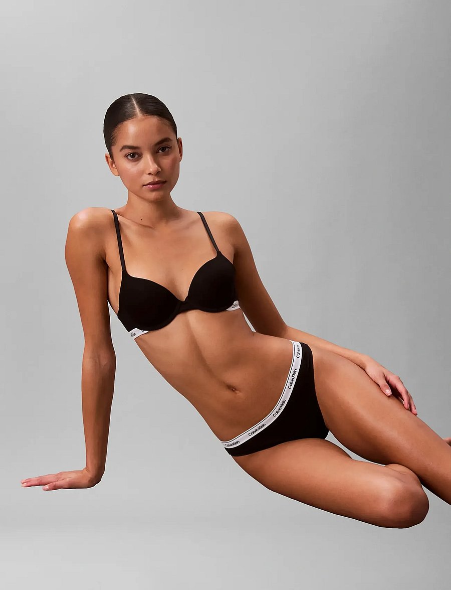 Calvin Klein - BIKINI 3PK - brasiilia lõinega aluspüksid - black black black - 5