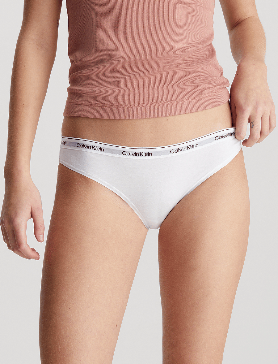 Calvin Klein - BIKINI 3PK - brazilian panties - white white white - 0
