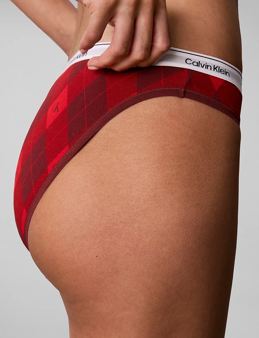 Calvin Klein - BIKINI 5PK - briefs - black grey heather argyle 25 establ - 2