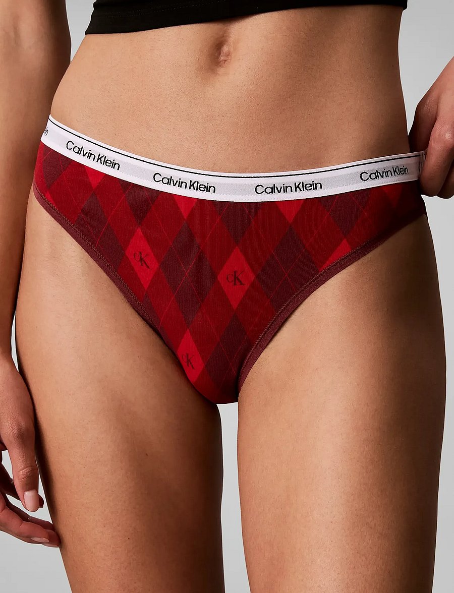 Calvin Klein - BIKINI 5PK - briefs - black grey heather argyle 25 establ - 3