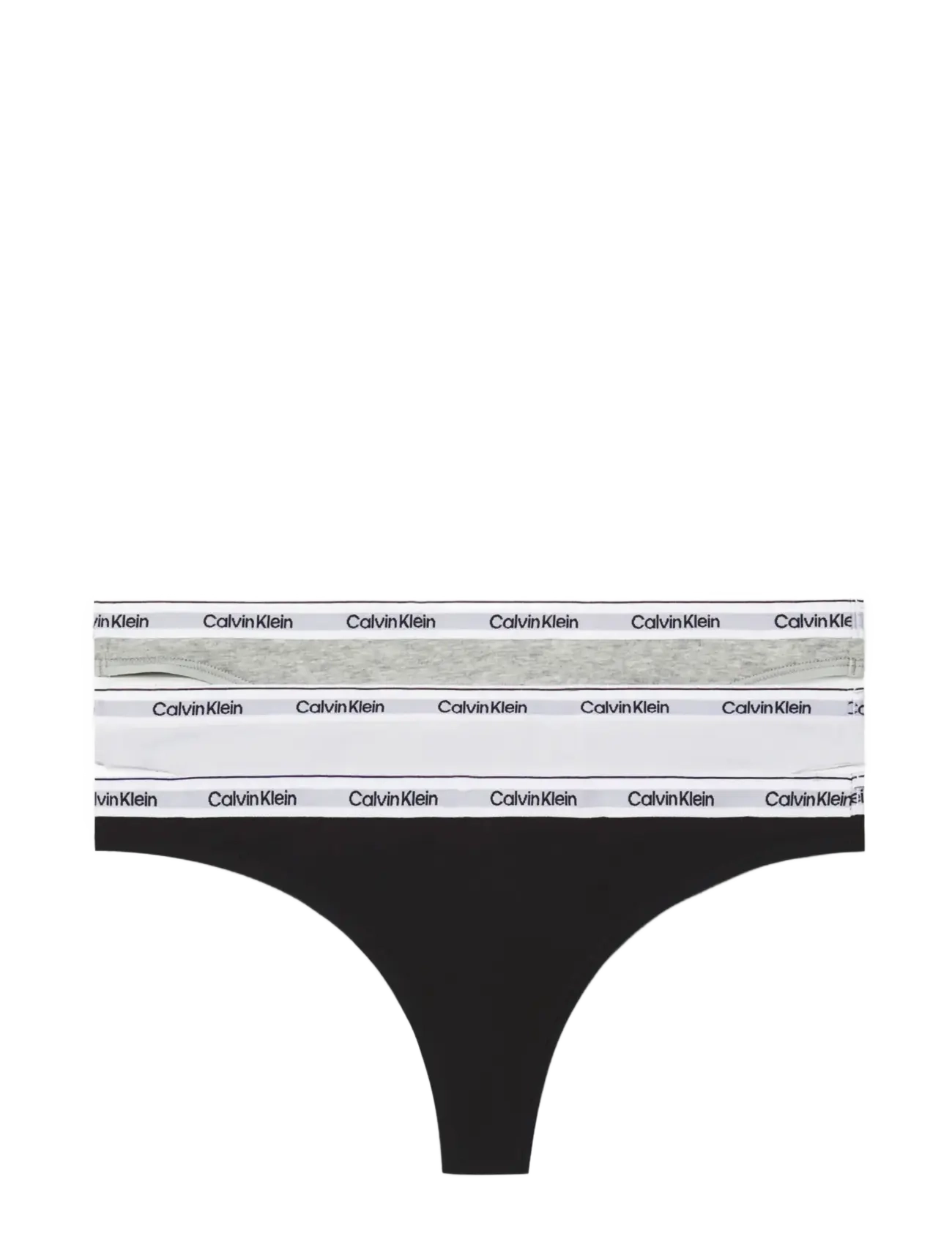 CALVIN KLEIN Stringtanga 3Pk Patterned - XL - Damen