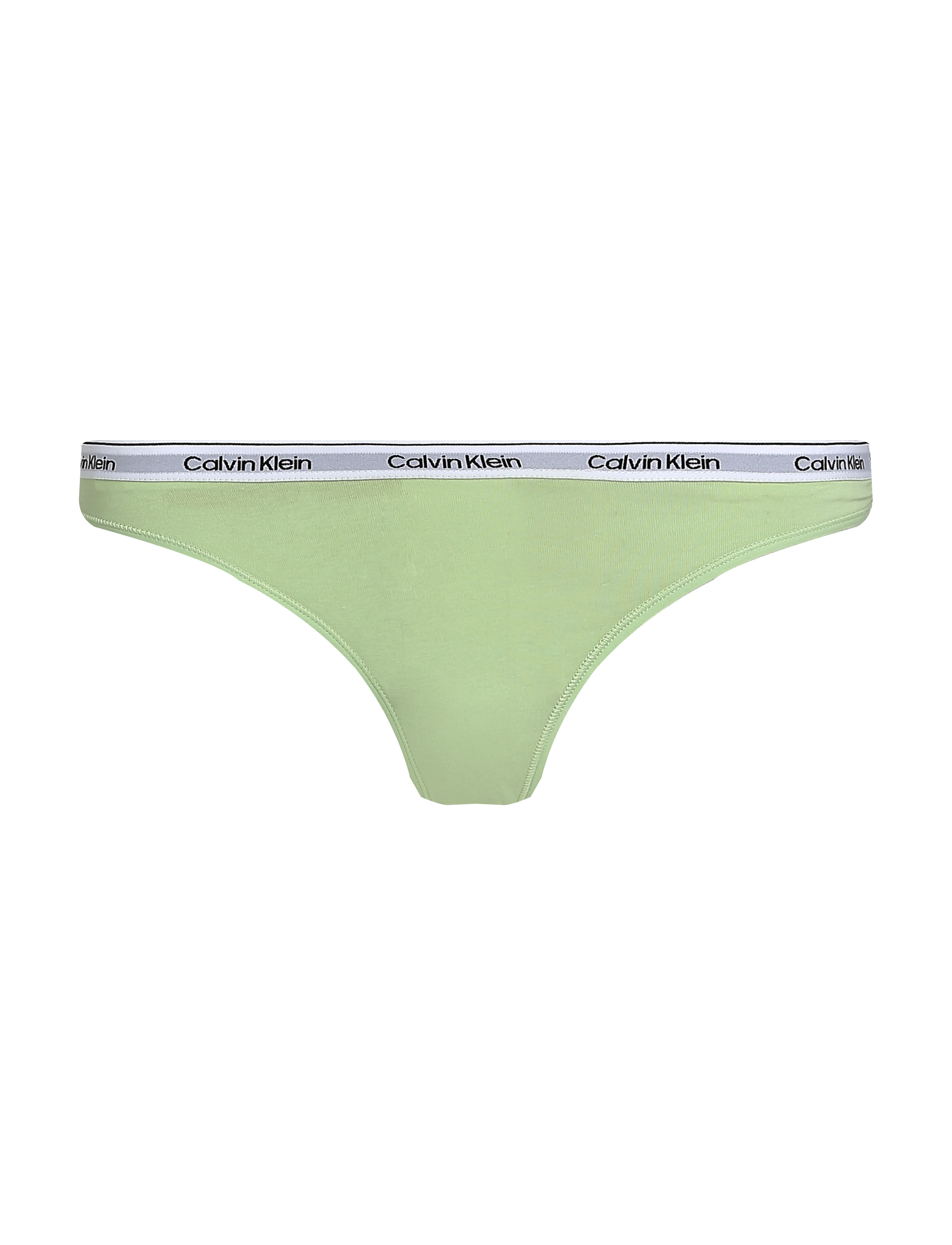 Calvin Klein Thong 3Pk, XL, Panties, Grün - Thong, Frauen