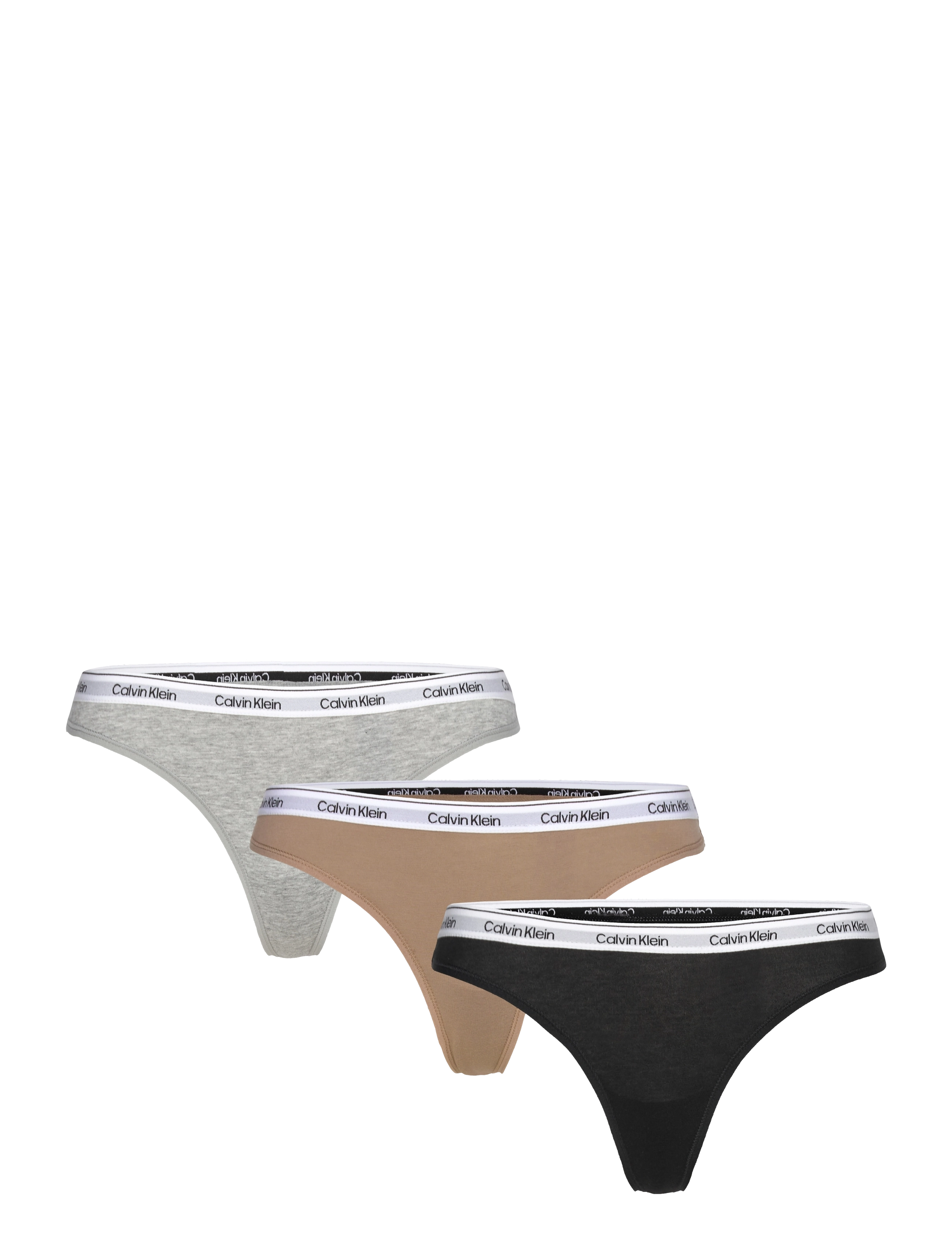 CALVIN KLEIN Stringtanga 3Pk Patterned - XL - Damen