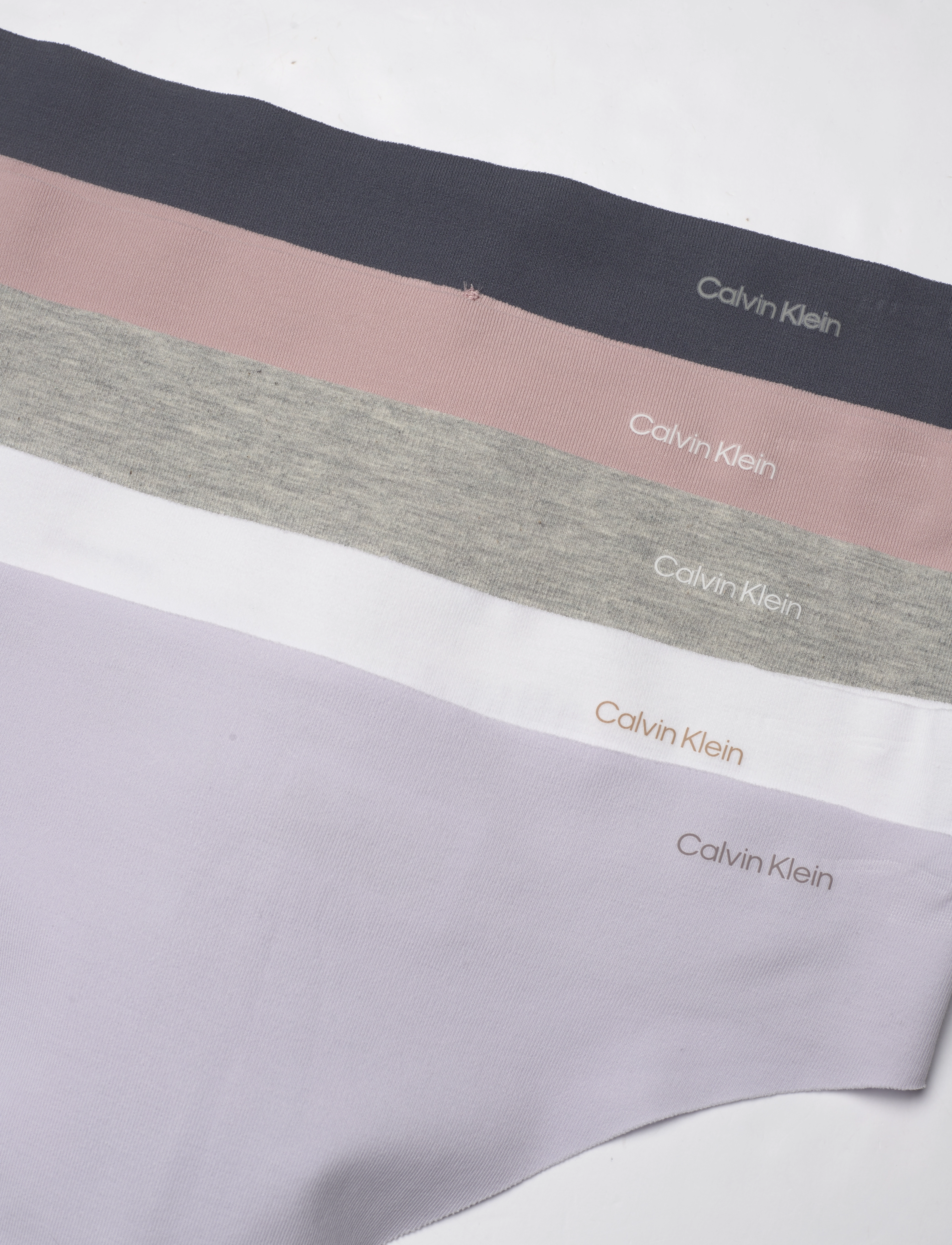 Calvin Klein - 5 PACK THONG (MID-RISE) - slrblue/subd/gryhtr/wht/lvndrblue - 2