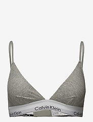 TRIANGLE UNLINED - GREY HEATHER