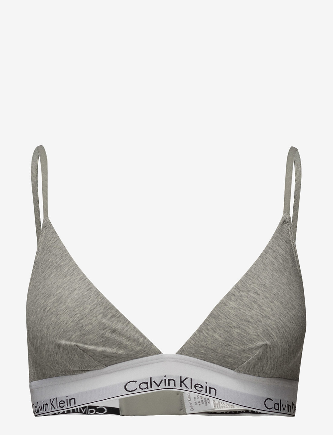 Calvin Klein - TRIANGLE UNLINED - bygellösa bh:ar - h111 grey heather - 1