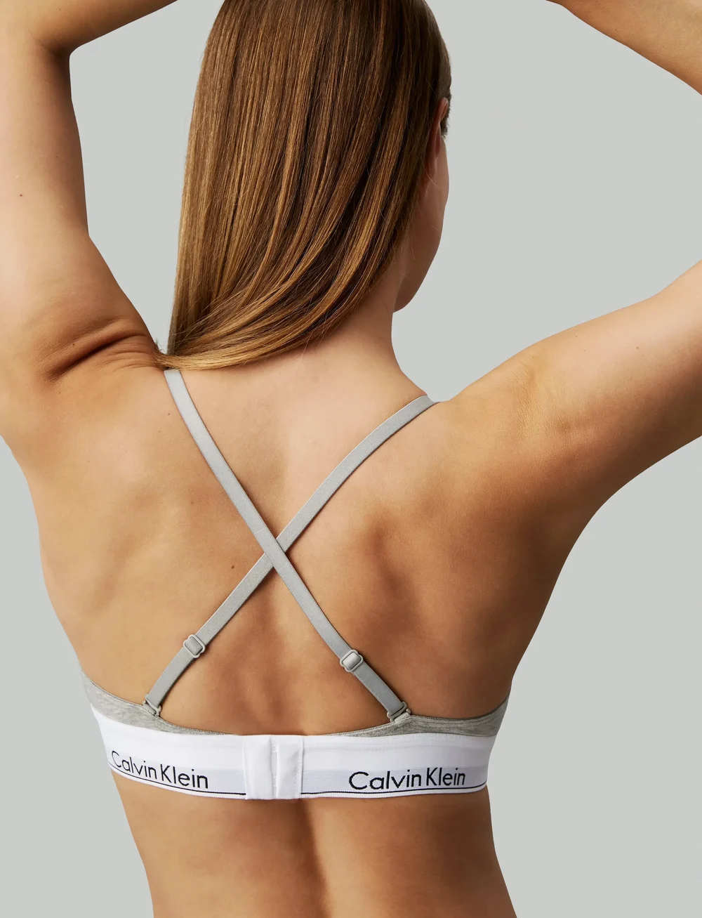 Calvin Klein - TRIANGLE UNLINED - bygellösa bh:ar - h111 grey heather - 5