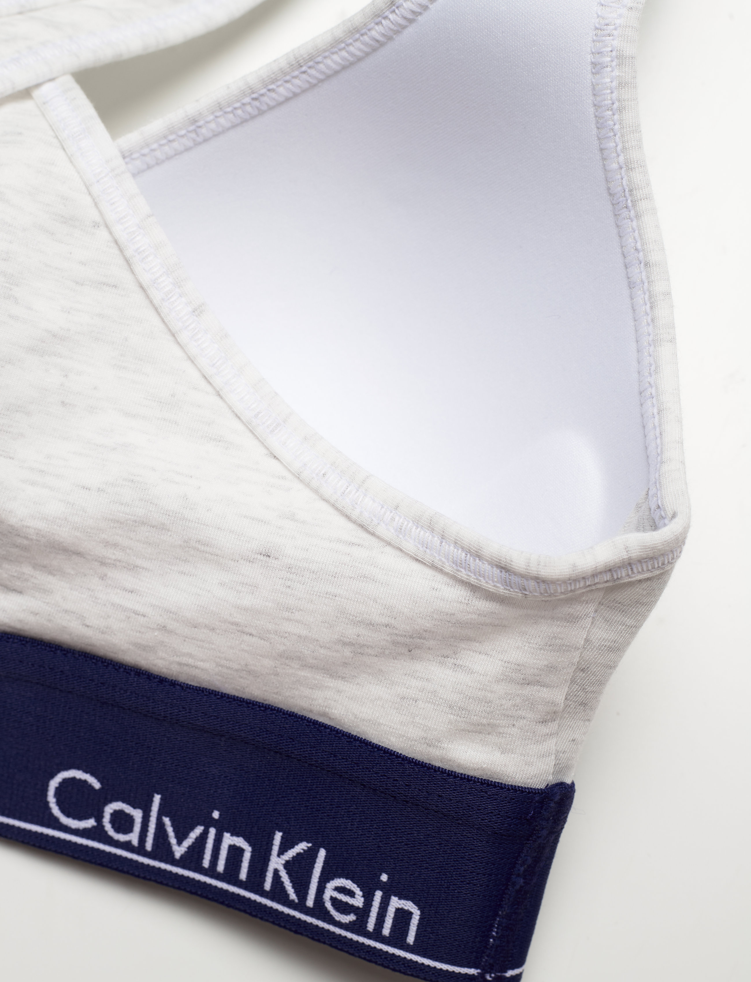 Calvin Klein - LIFT BRALETTE - tank top-bh'er - snow heather_purple fuss wb - 3
