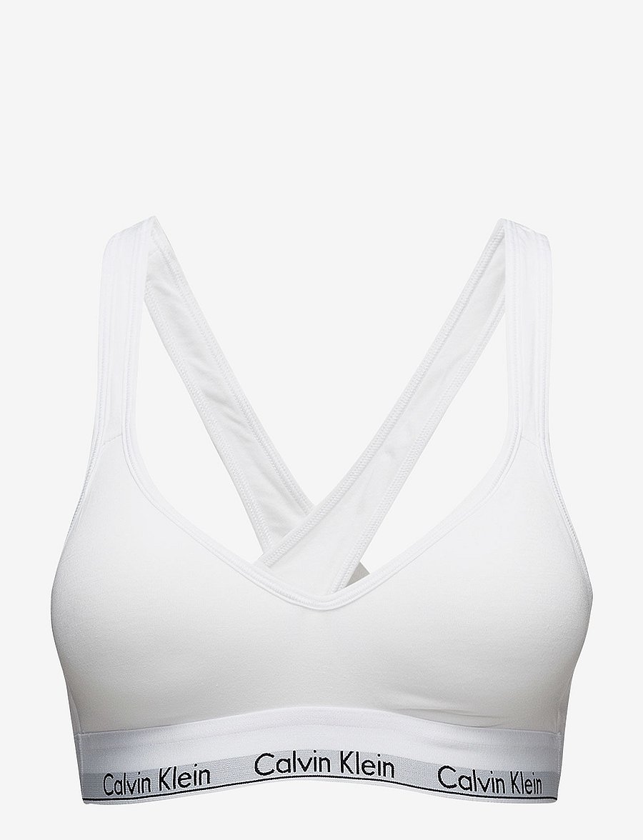 Calvin Klein - LIFT BRALETTE - toppiliivit - white - 0