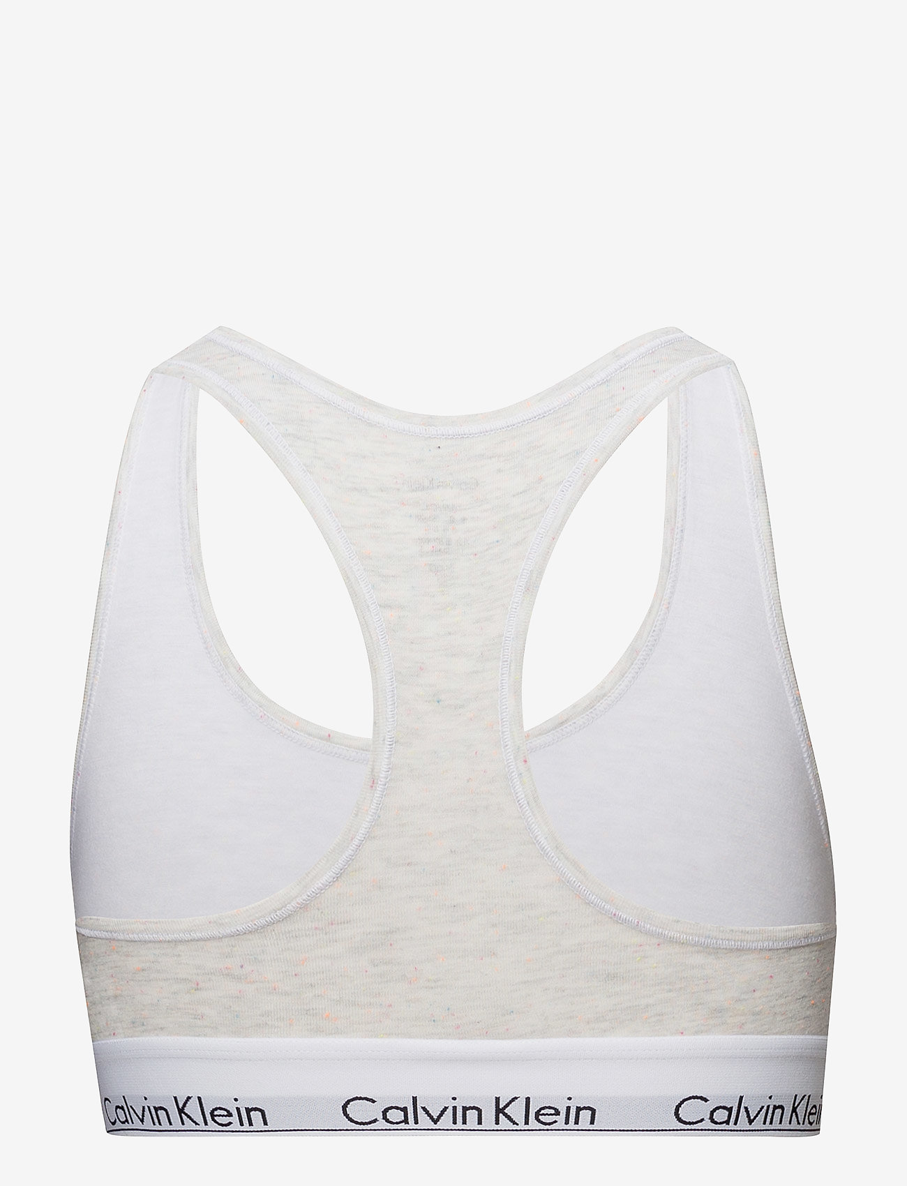 Calvin Klein - BRALETTE UNLINED, SN - snow heather_neon neps - 1