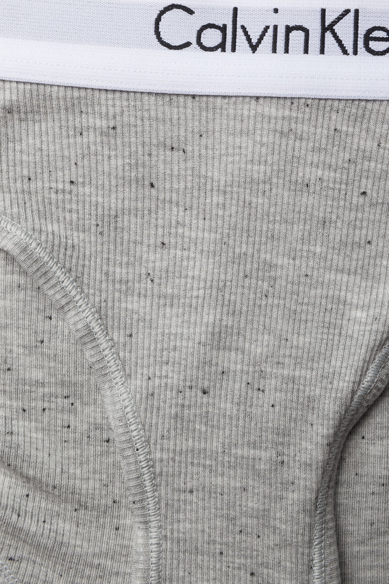 Calvin Klein - BIKINI - graphic rib_grey heather - 2