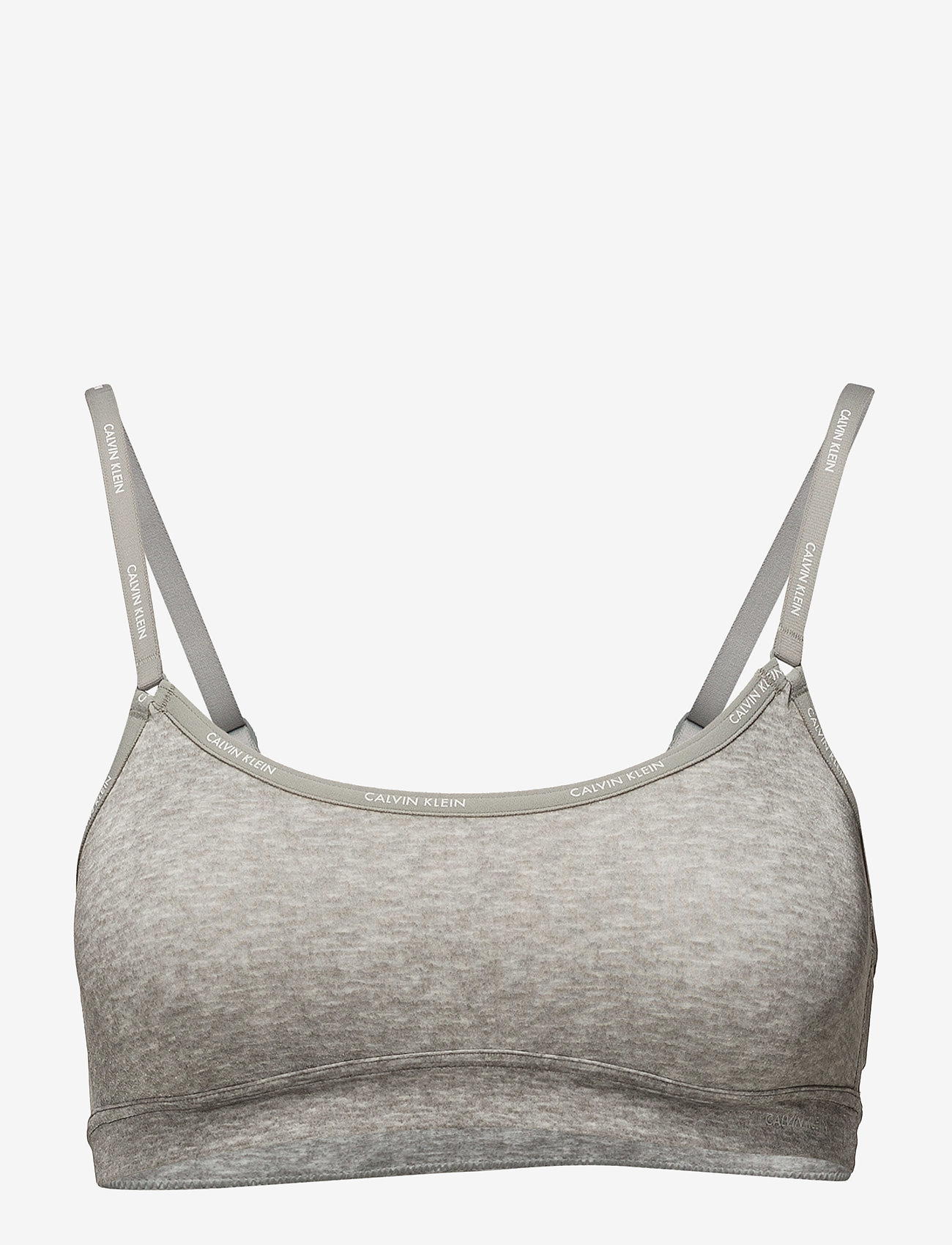 Calvin Klein - UNLINED BRALETTE - printed grey heather - 0