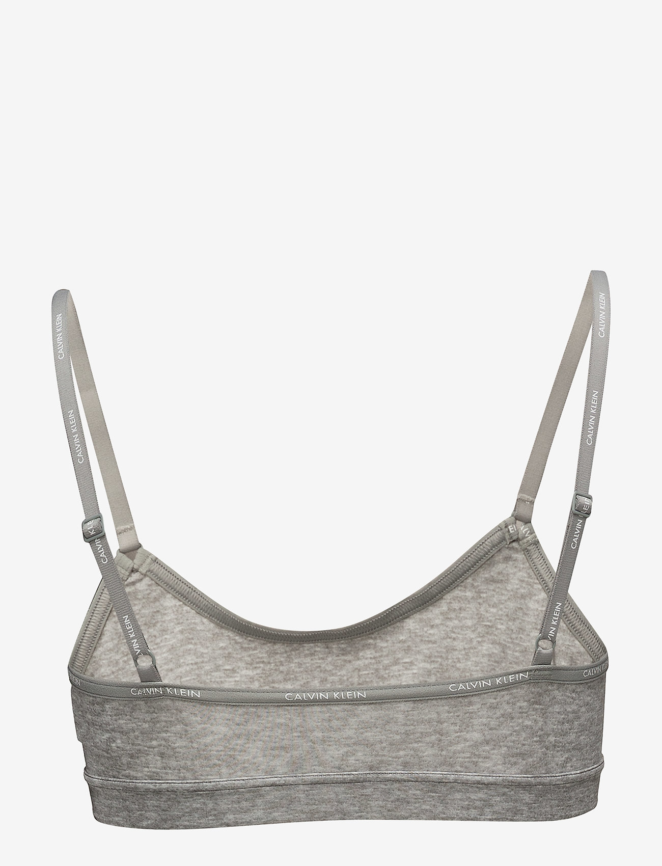 Calvin Klein - UNLINED BRALETTE - printed grey heather - 1