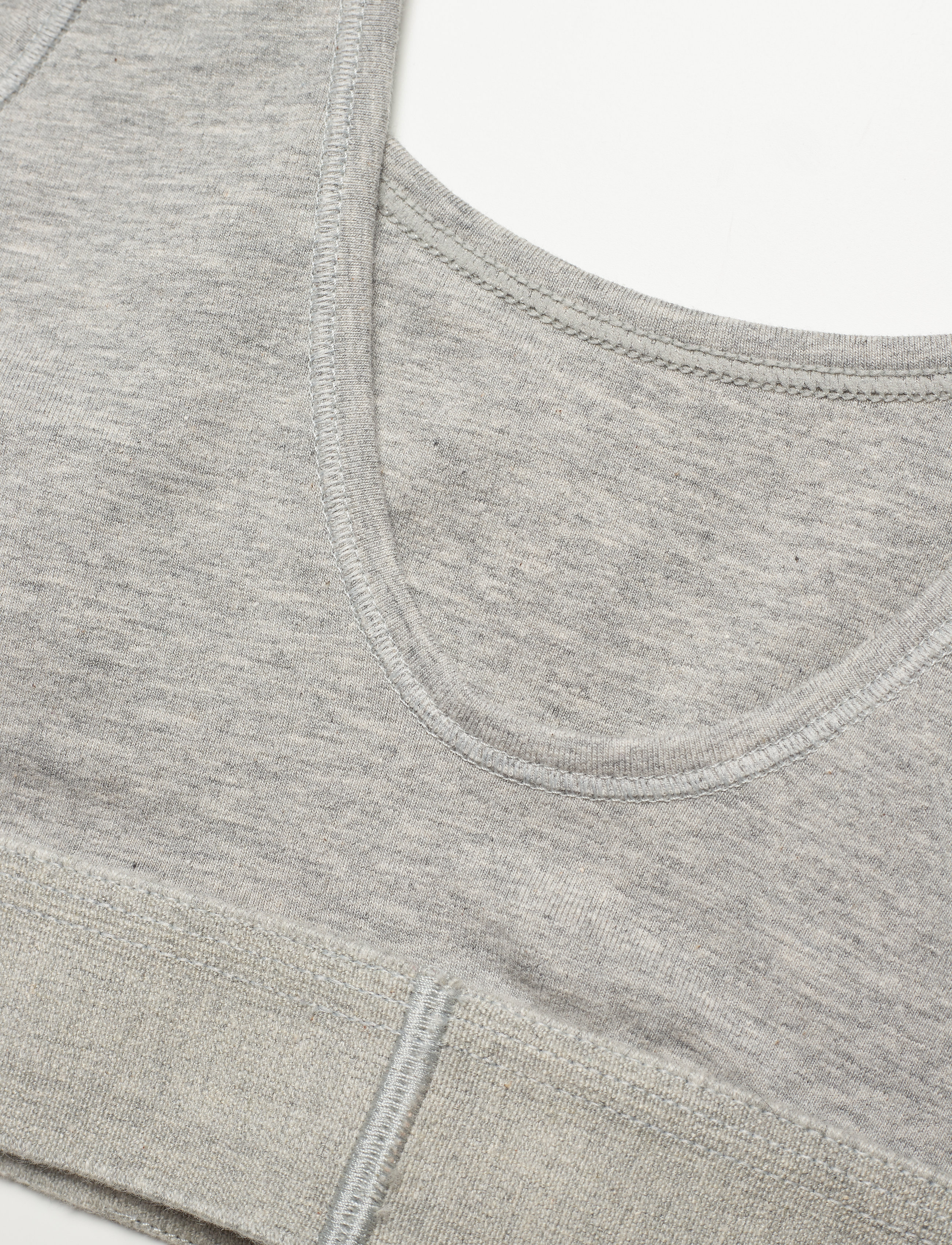 Calvin Klein - UNLINED BRALETTE - grey heather w/ citrus delight - 3