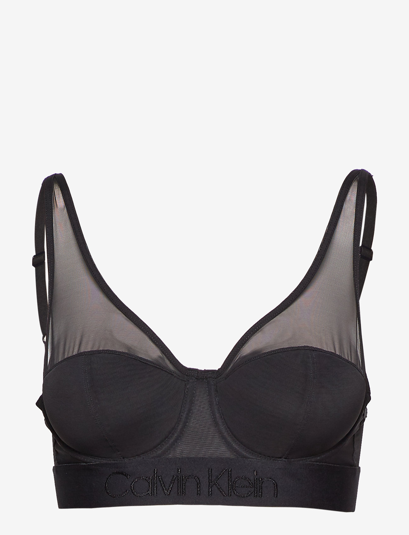 Calvin Klein - LGHT LINED BRALETTE - black - 0