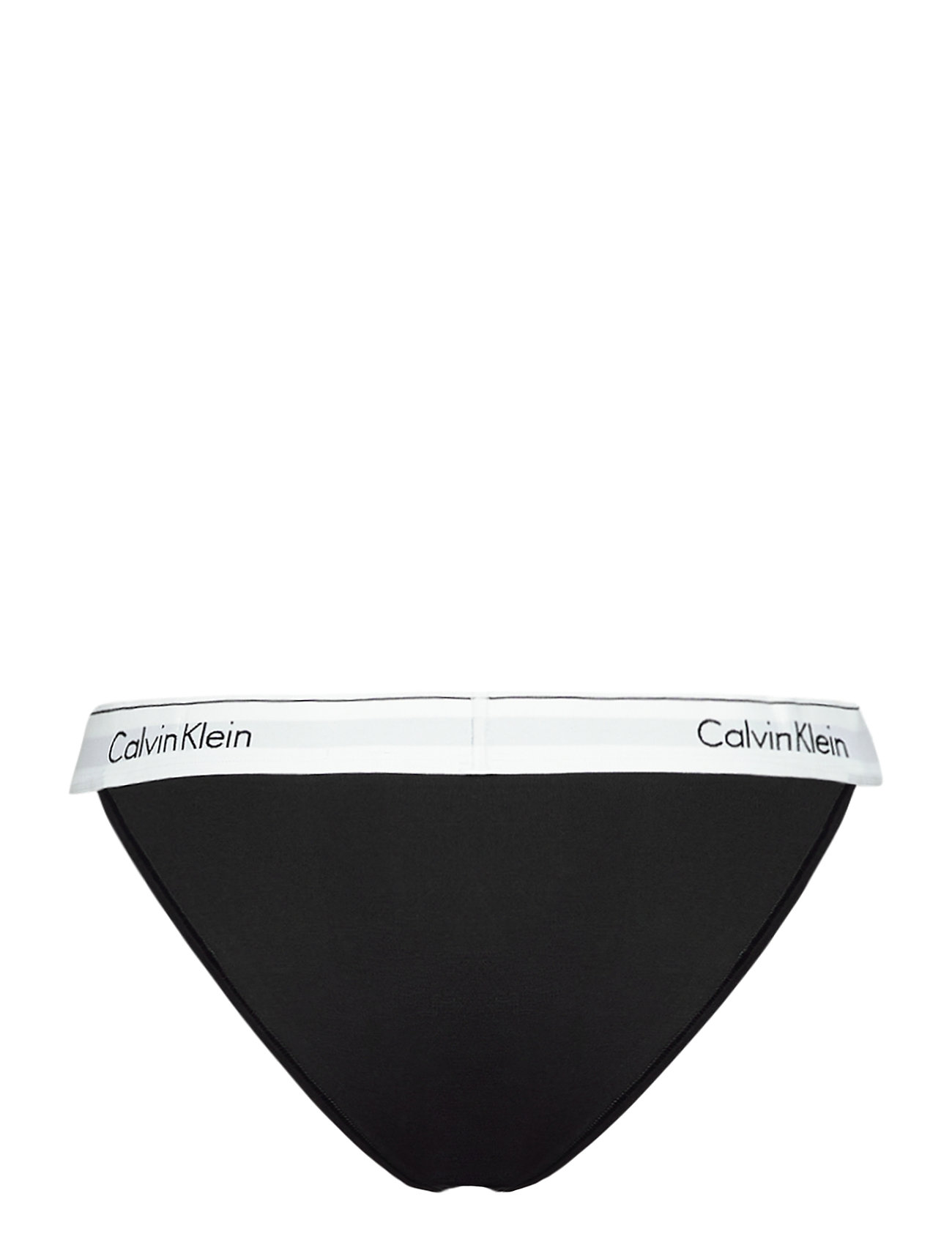 Calvin Klein - HIGH LEG TANGA - zemākās cenas - black - 1