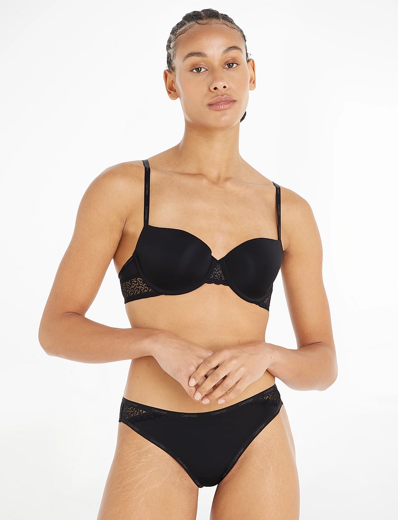 Calvin Klein - LGHT LINED BALCON - balconette-rinnahoidjad - black - 0