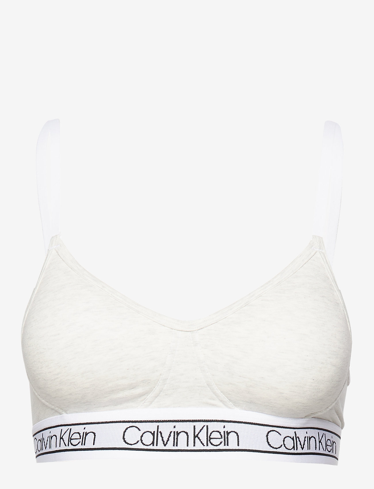 Calvin Klein - LGHT LINED BRALETTE - snow heather - 0
