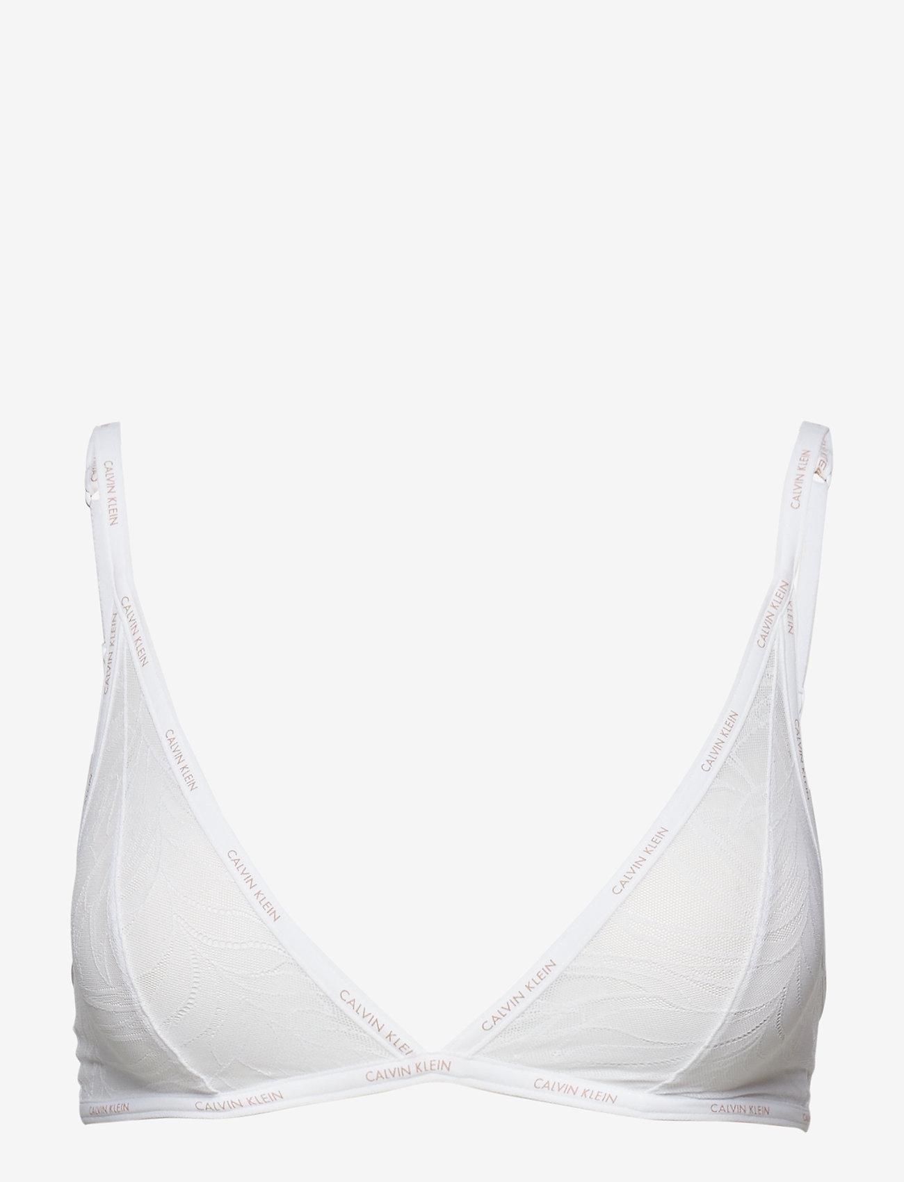 Calvin Klein - UNLINED TRIANGLE, 10 - white - 0