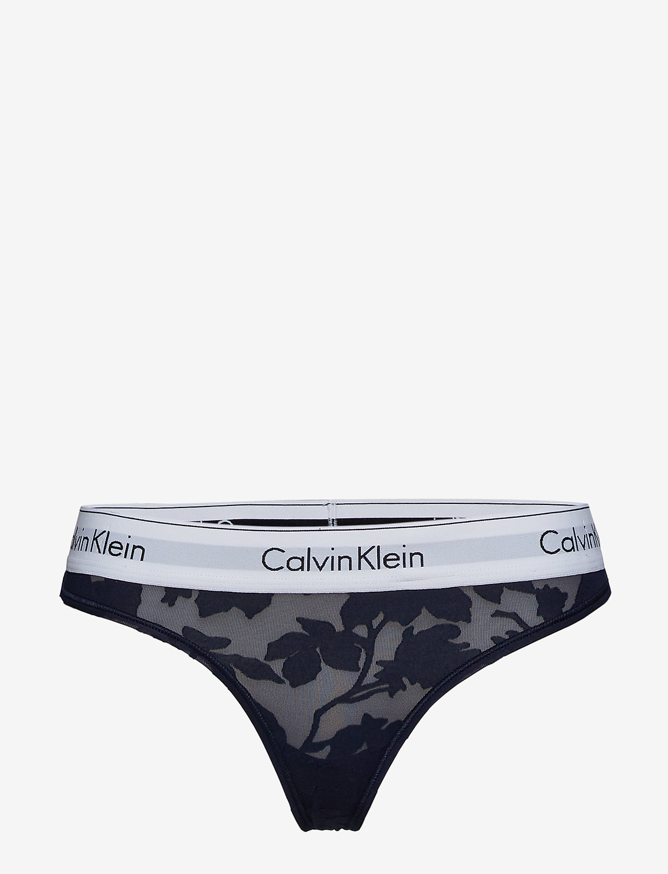 Calvin Klein - THONG - floral burnout shoreline - 0