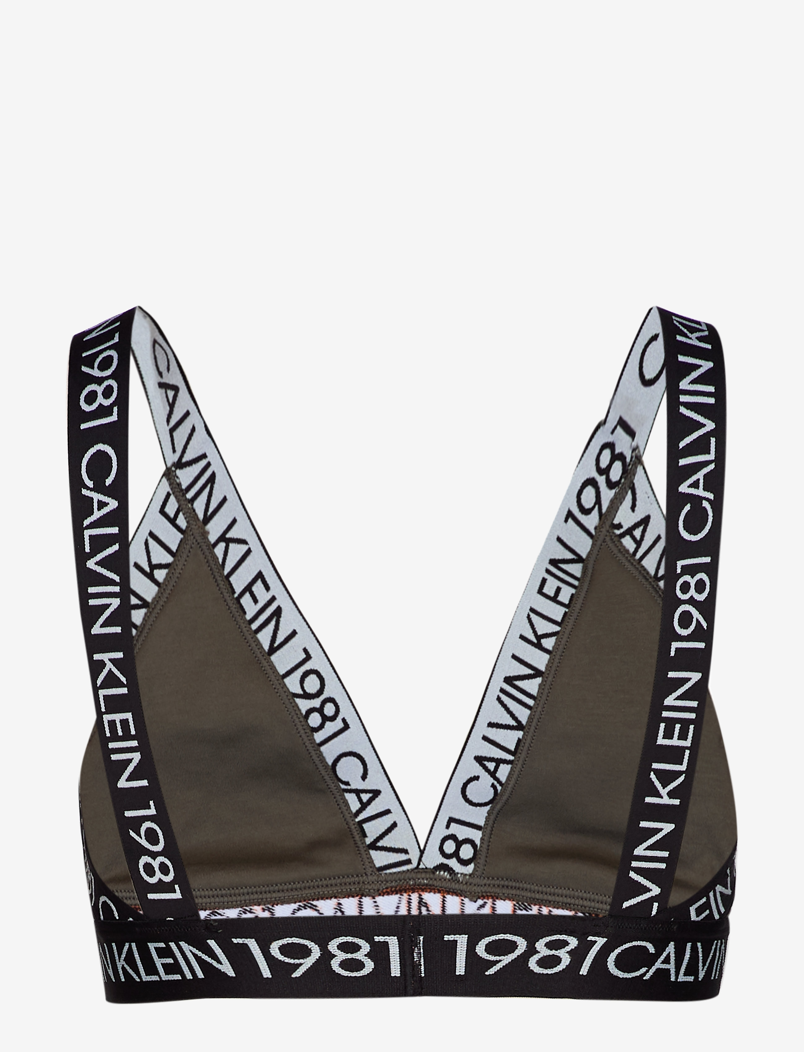 Calvin Klein - UNLINED BRALETTE - army dust - 1