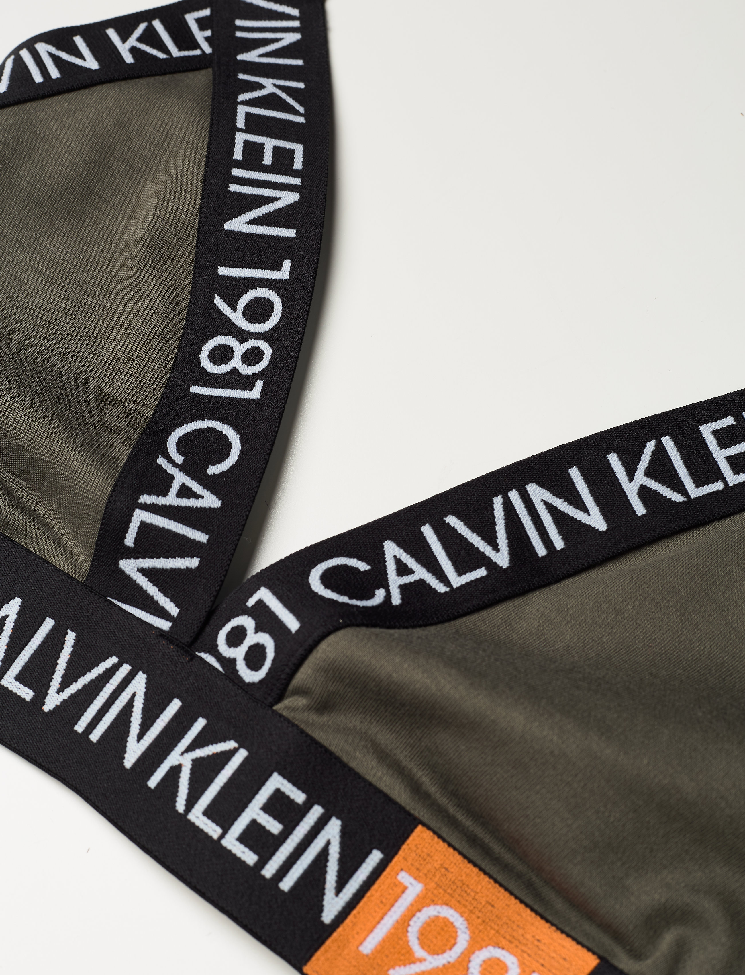 Calvin Klein - UNLINED BRALETTE - army dust - 2