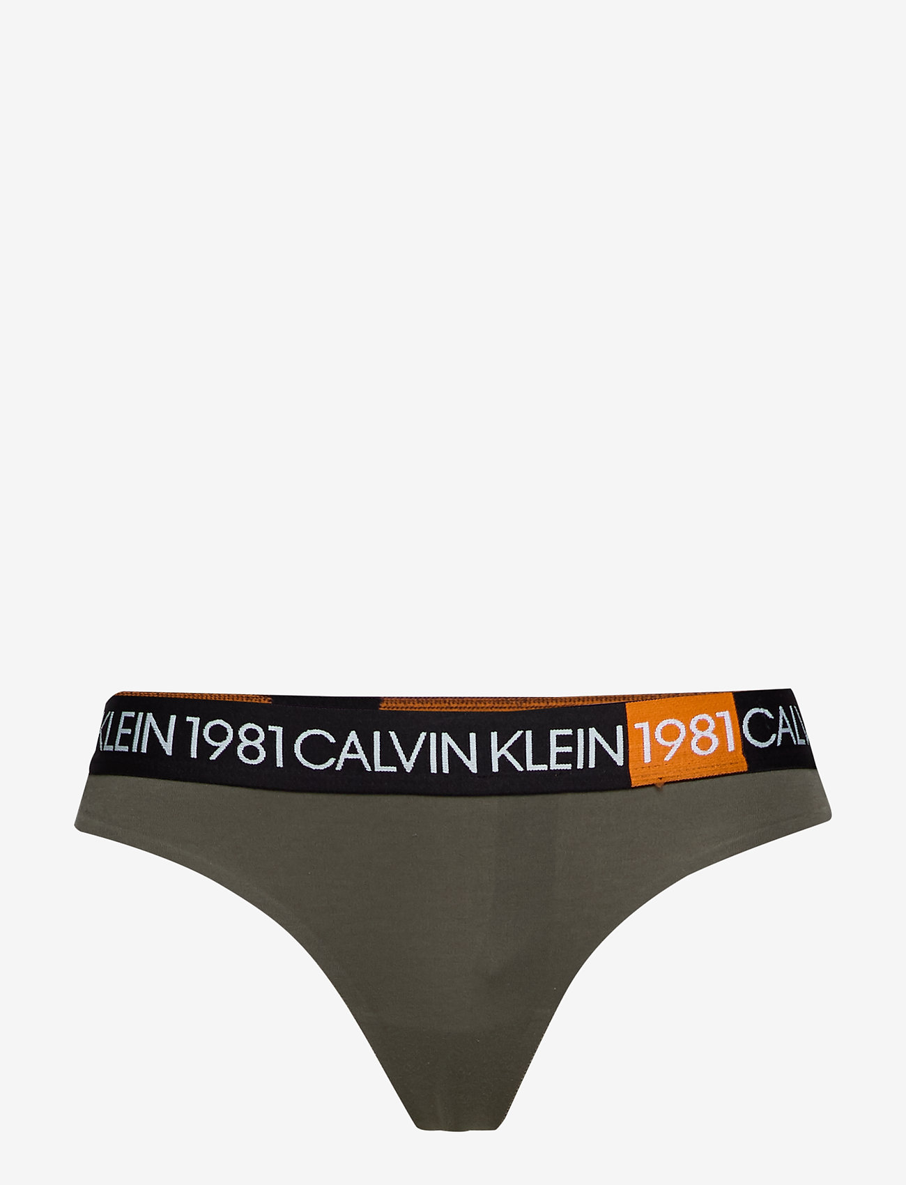 Calvin Klein - THONG - army dust - 0