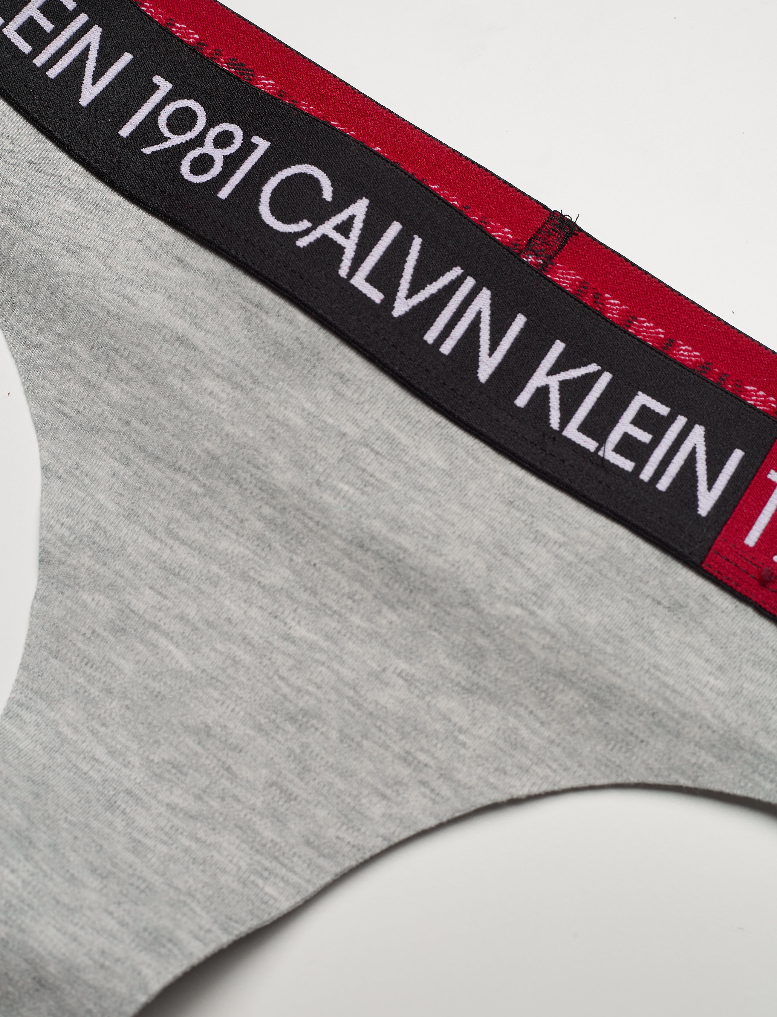 Calvin Klein - THONG - grey heather - 2
