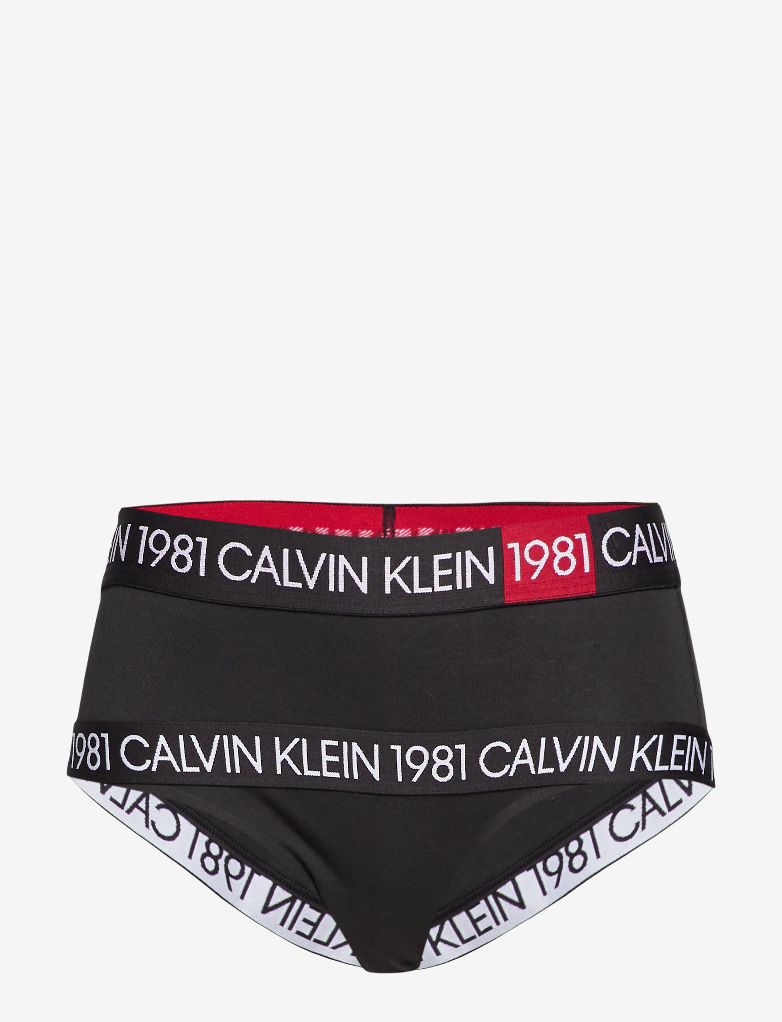 Calvin Klein - HIGH WAIST HIPSTER - black - 0