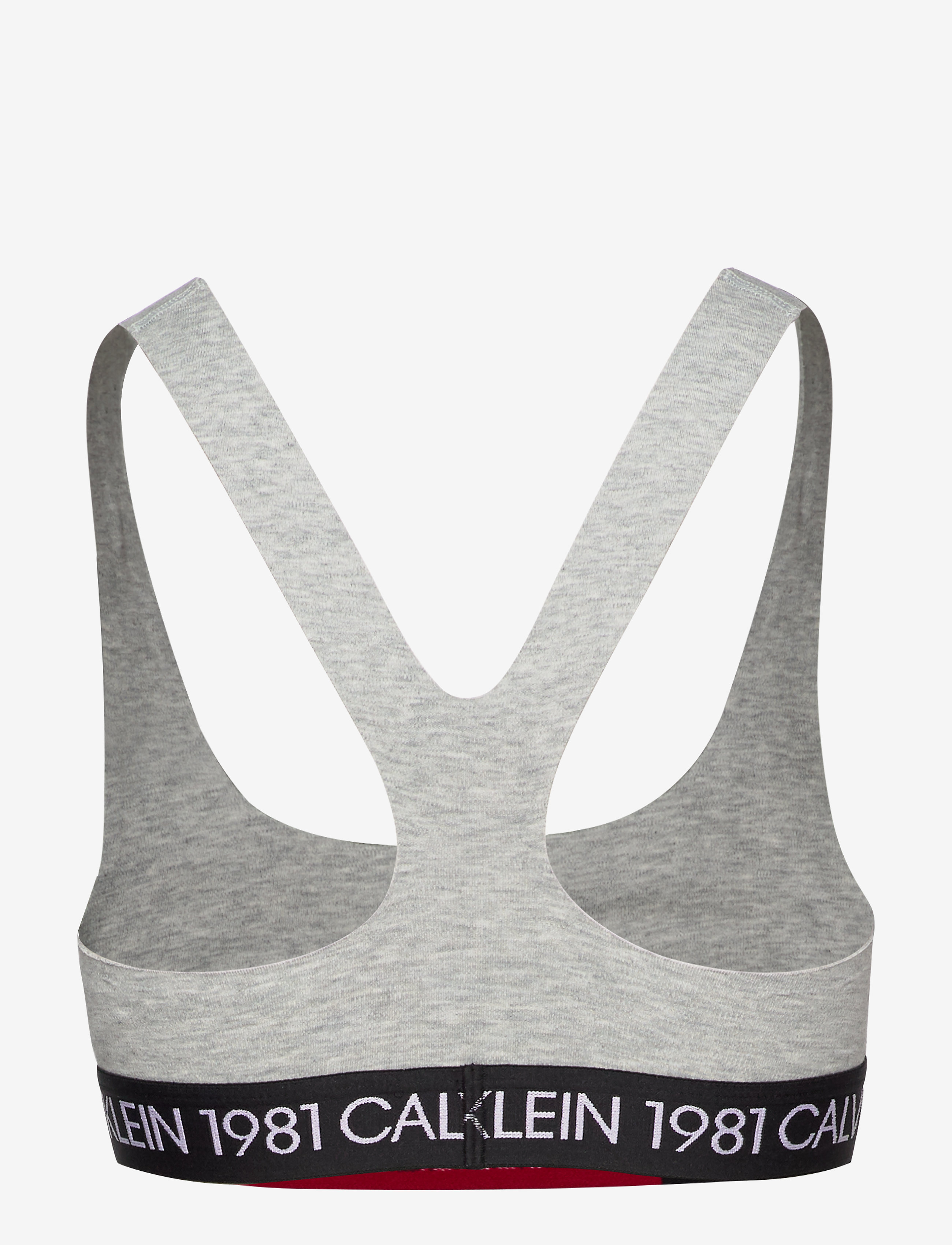 Calvin Klein - UNLINED BRALETTE - grey heather - 1