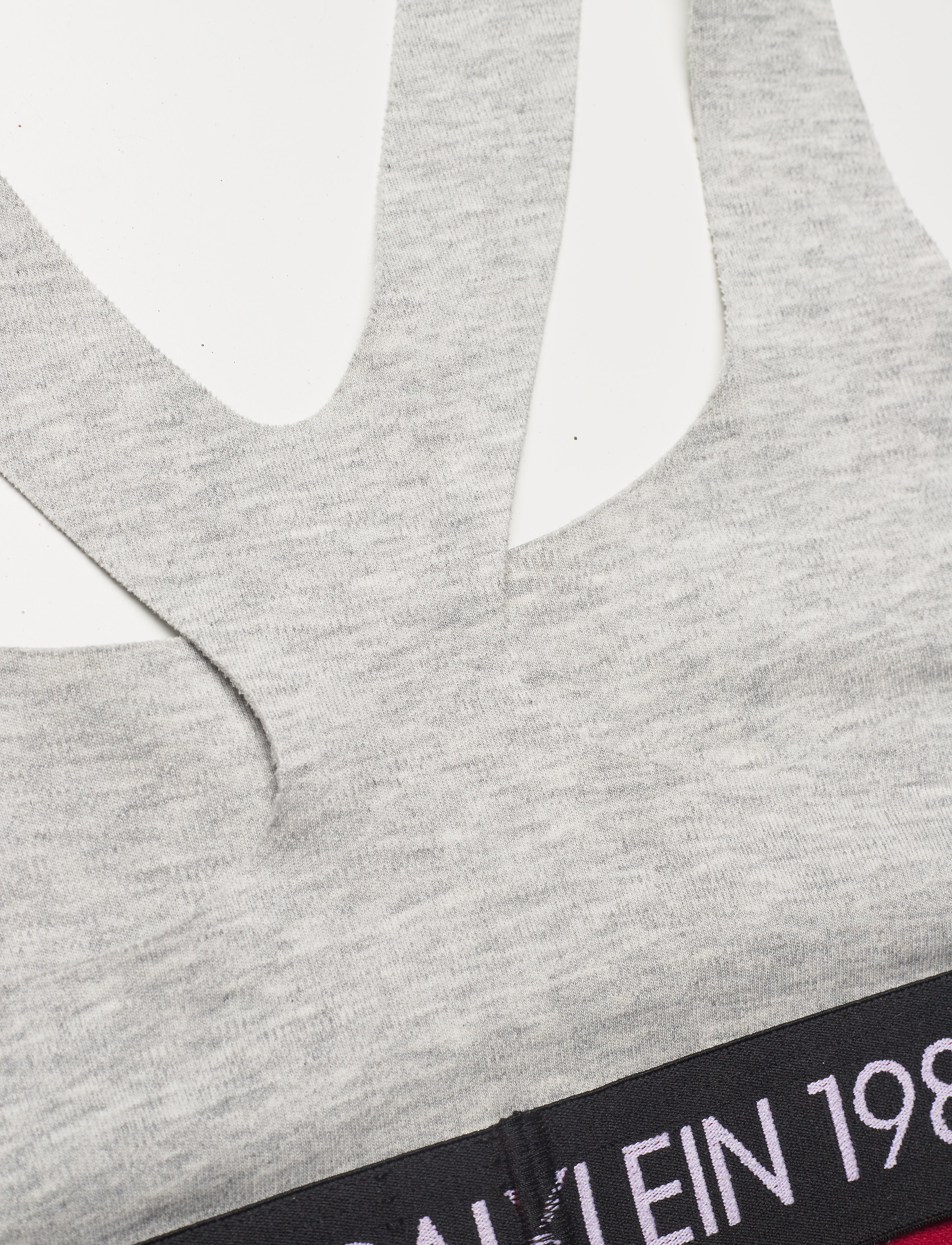 Calvin Klein - UNLINED BRALETTE - grey heather - 3