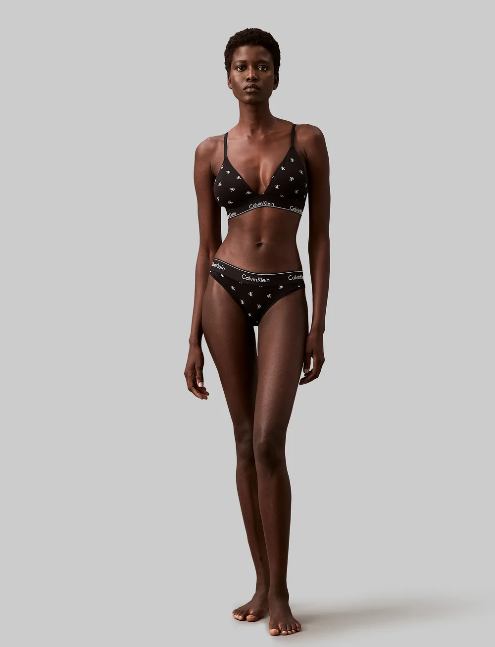 Calvin Klein Lightly Lined Triangle Bralette Boozt