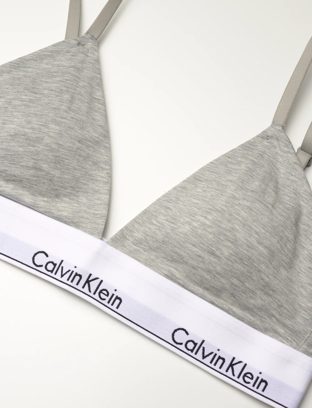 Calvin Klein - LIGHTLY LINED TRIANGLE - bralette - b10 grey heather - 5