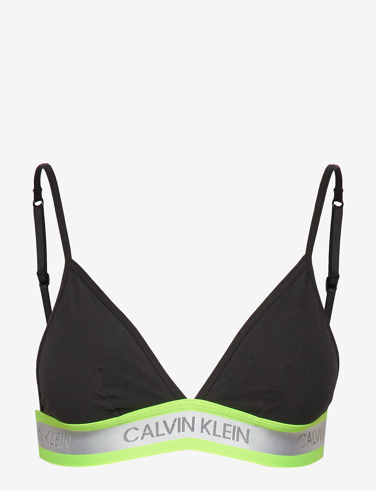 UNLINED TRIANGLE - BLACK