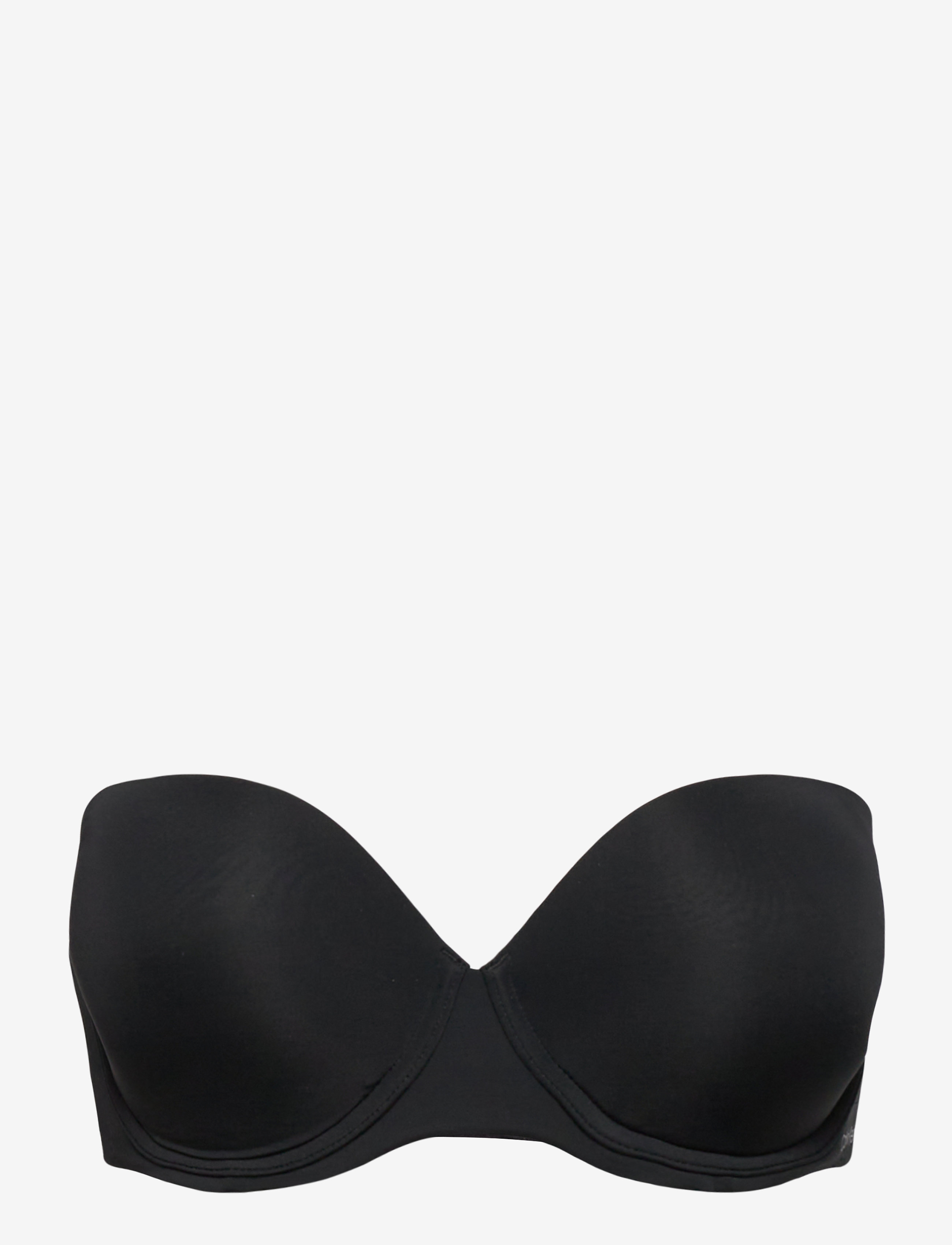 CALVIN KLEIN Push Up Strapless Schwarz - Dx70 - Damen