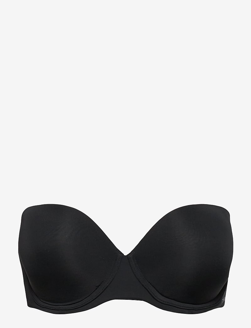 Calvin Klein - PUSH UP STRAPLESS - push up bras - black - 1