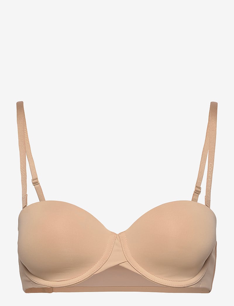 Calvin Klein - LGHT LINED STRAPLESS - strapless bras - bare - 3