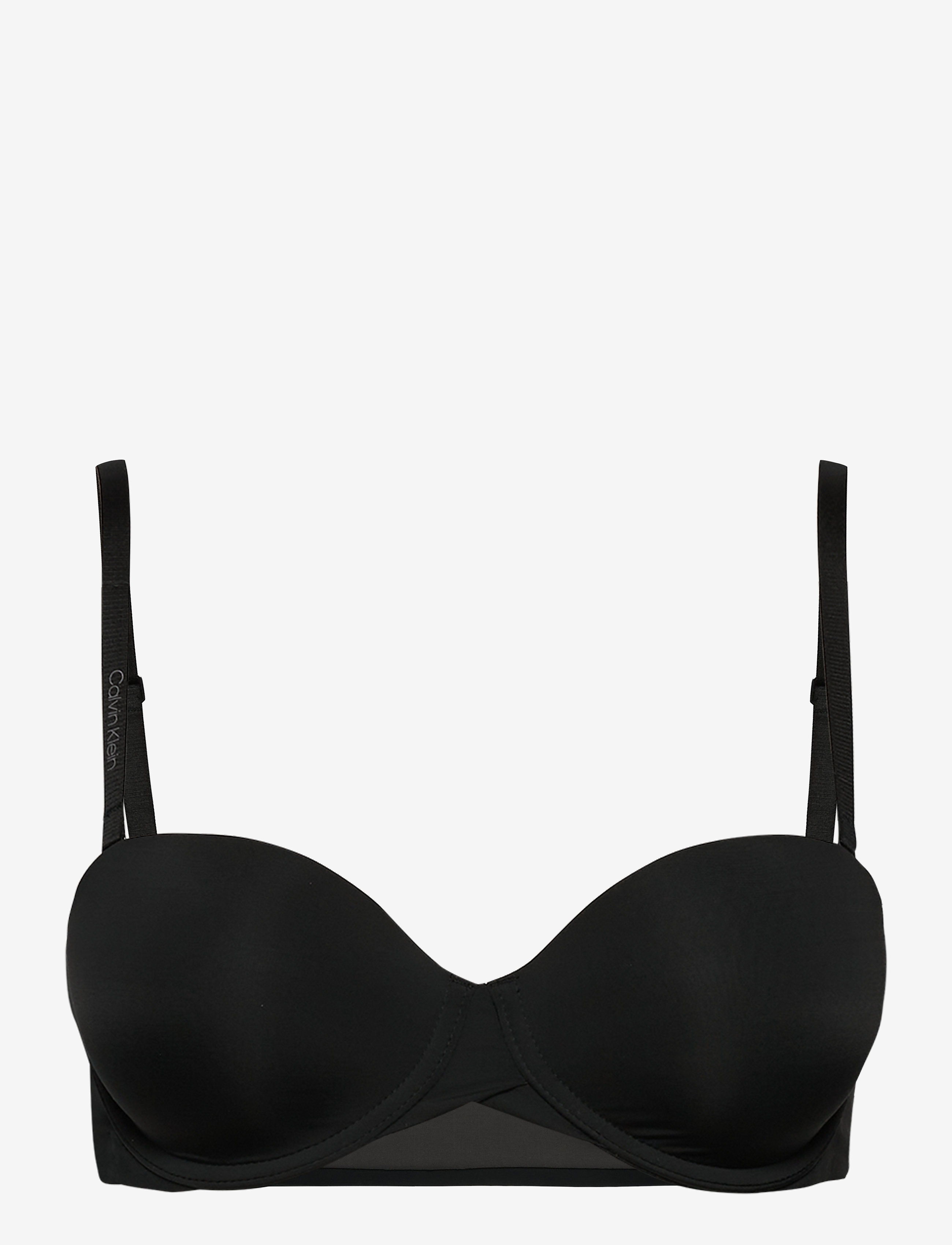 LGHT LINED STRAPLESS - BLACK