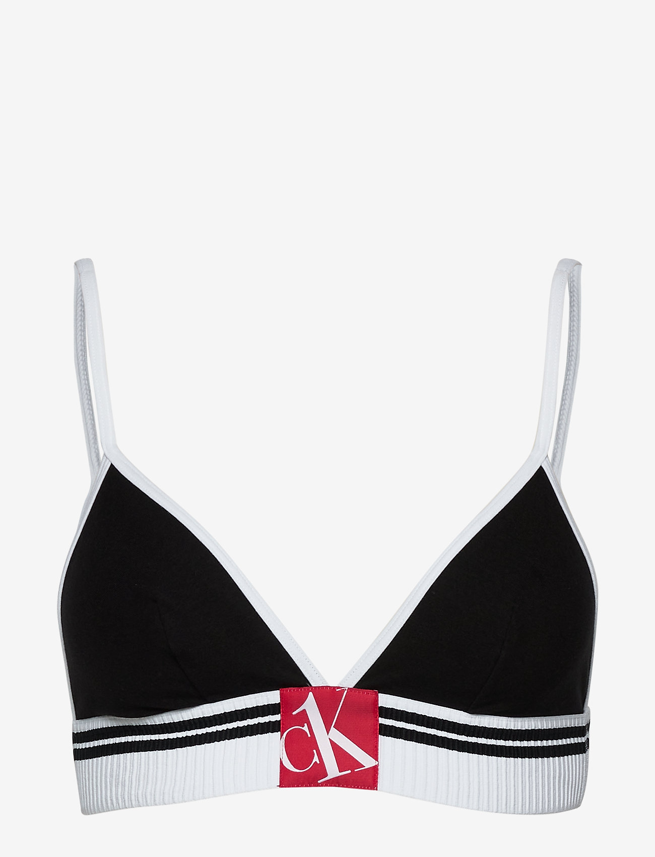 UNLINED TRIANGLE - BLACK