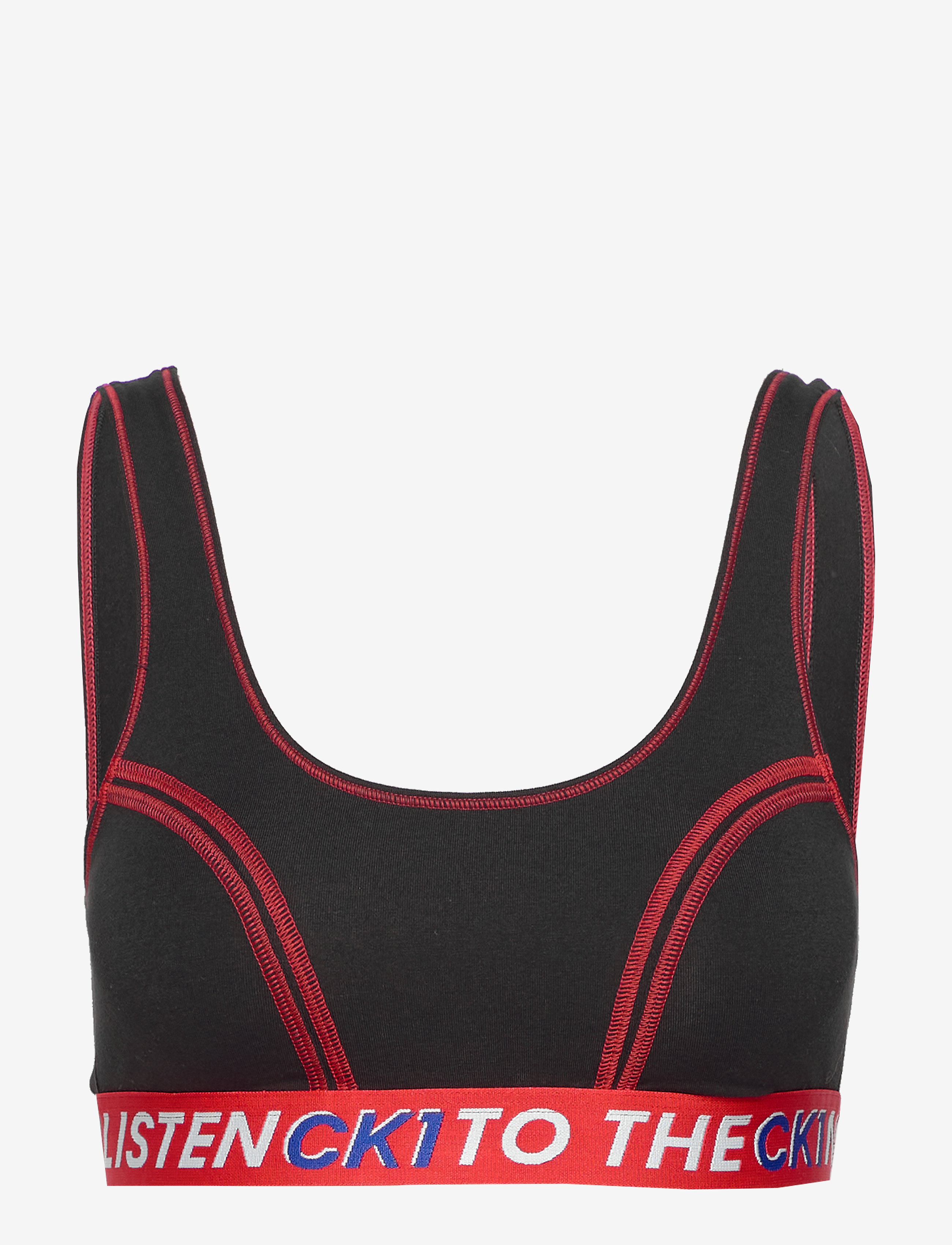 Calvin Klein - UNLINED BRALETTE - black_american dream wb - 0