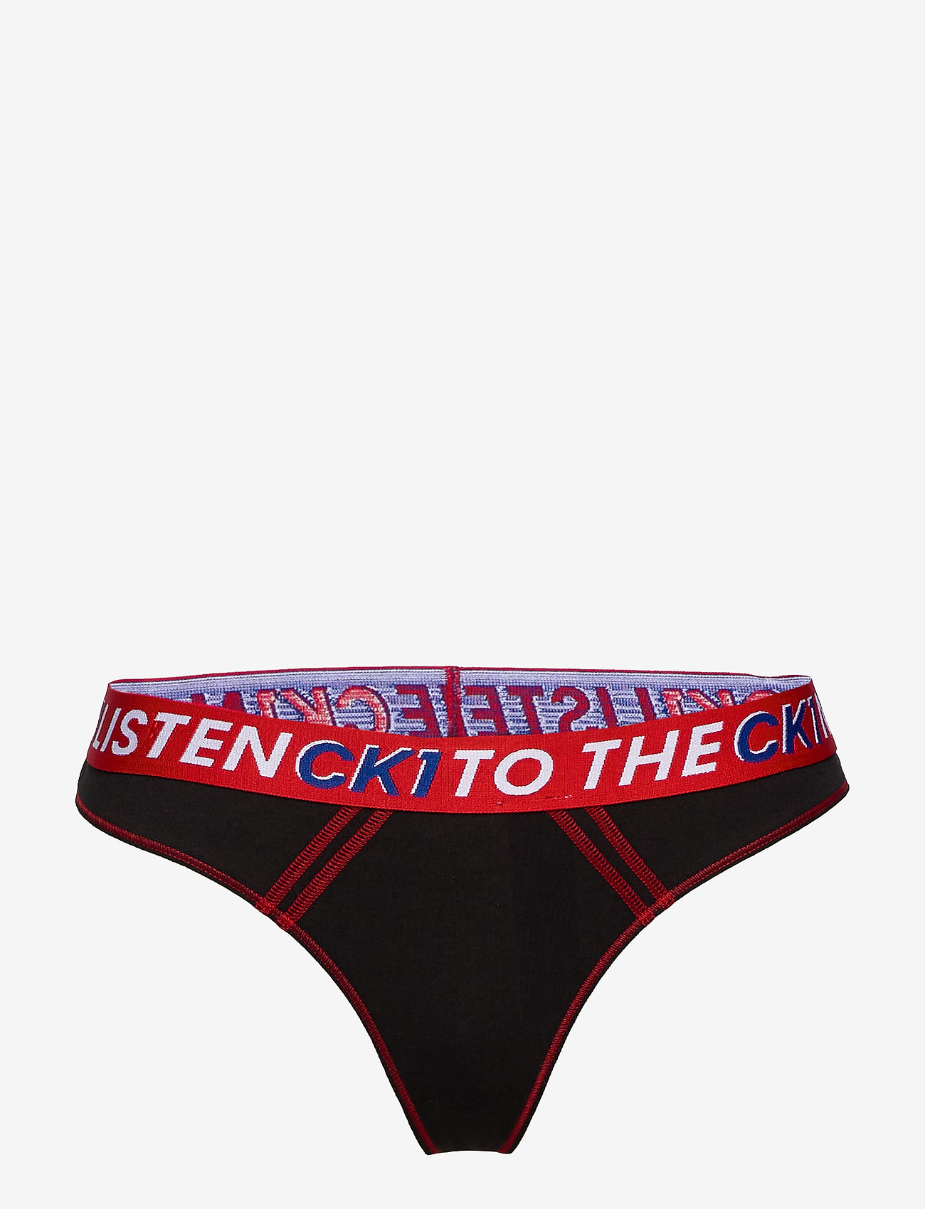 Calvin Klein - THONG - black_american dream wb - 0
