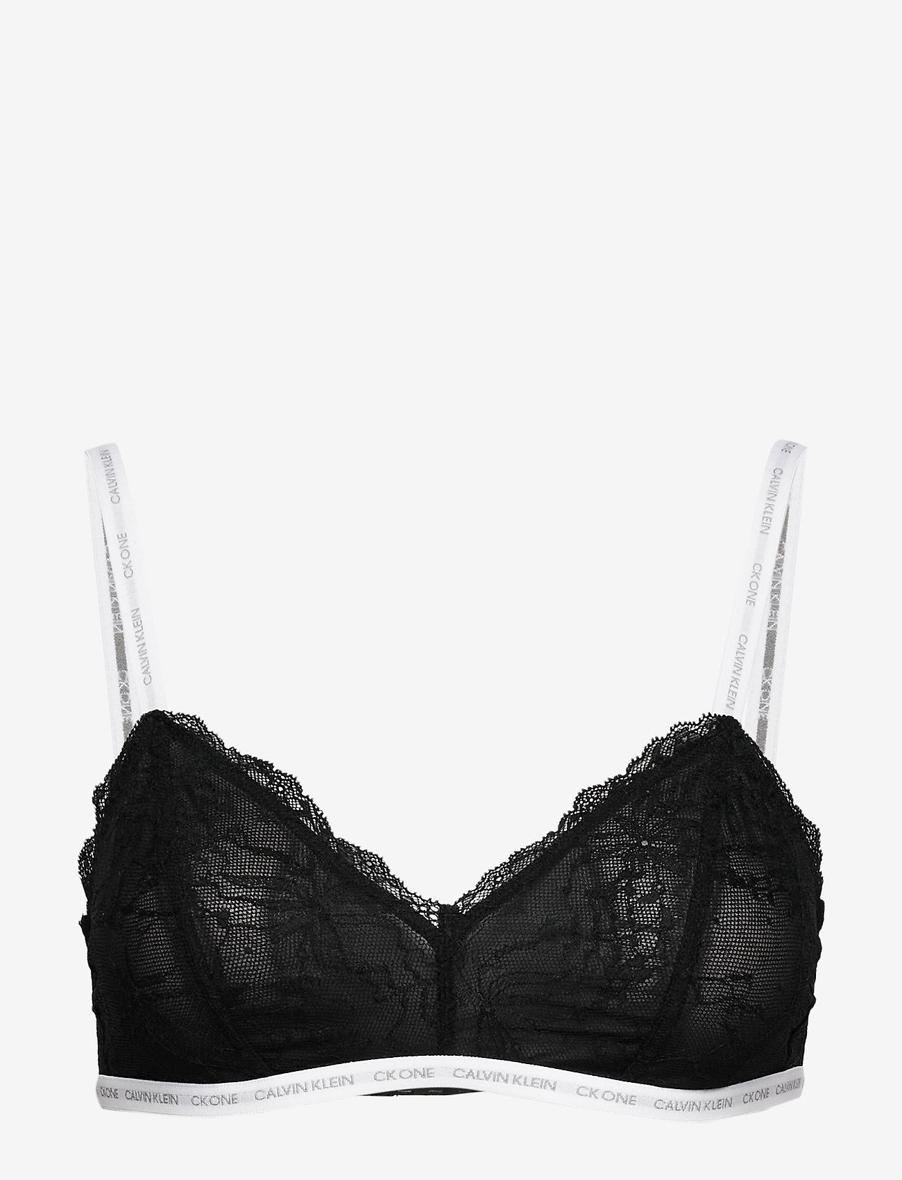 UNLINED TRIANGLE - BLACK