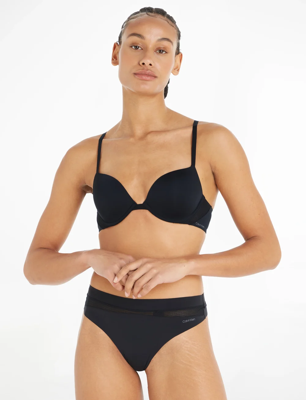 Calvin Klein - THONG - stringid - black - 0